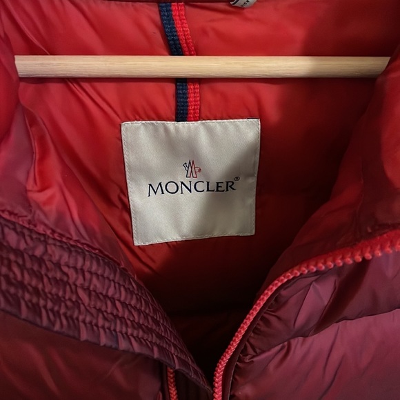 Moncler Puffer• Red•Down Feather Fill - Picture 5 of 9